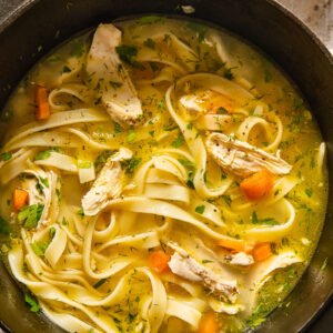 CHICKEN NOODLES SOUP