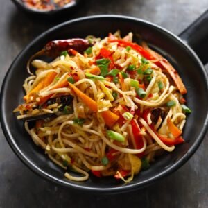 Chilli Garlic Noodles / Rice